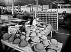 1942 Women working on military helmets in factory during WWII 8 x 10 Photograph