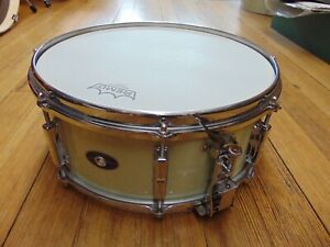 Vintage Early 60's Leedy 5.5x14  Snare Drum WMP 3 ply Slingerland Era Clean!