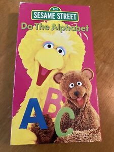Sesame Street - Do the Alphabet (VHS, 1996) Big Bird RARE
