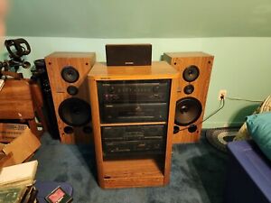 vintage pioneer component stereo system