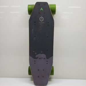 Acton Blink S Compact Electric Skateboard Black & Green/No Charger/UNTESTED