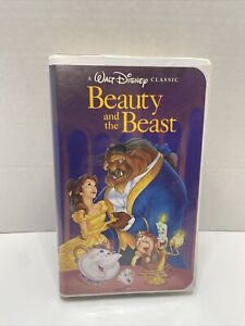 Beauty and the Beast Walt Disney Classic Movie Black Diamond VCR Tape VHS Rare