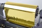 Gold Metallic Foil Laminating Toner Reactive Fusing Sleeking Foil Digital Foil