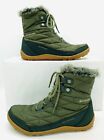 Columbia Womens Sz 9 Minx Shorty Snow Boots Faux Fur Lined Quilted Waterproof