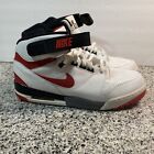 Nike 2013 Air Revolution 599462-100 Sz 13 White Red Shoes Dunk High Tops 90 Max