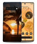 CASE COVER FOR GOOGLE PIXEL|COOL SUNSET BY PALM TREES
