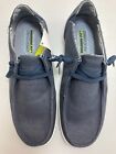 Skechers Men's Relaxed Fit Memory Foam Slip-On Shoes, Navy, Choose Size 59988