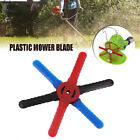 20X Plastic Cutter Blades For Electric Cordless Grass Trimmer Strimmer Weed Tool