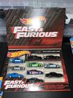 Hot Wheels Fast & Furious 10 Pack Cars Nissan Skyline Charger HNT21 Brand New