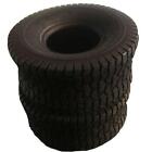 Two 15x6.00-6 15x6-6 15x6x6 Lawn Mower Garden Tractor Turf Tires 2 Ply Rated
