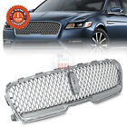 For 2017-2020 Lincoln Continental Sedan Front Grille Chrome Without Camera Hole (For: 2017 Lincoln)