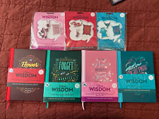 Disney Wisdom 2019  Limited Release Journal Book and pin series NEW