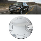 Chrome Fuel Tank Door Cover Gas Cap Trim for Dodge RAM 1500 2010-17 Accessories