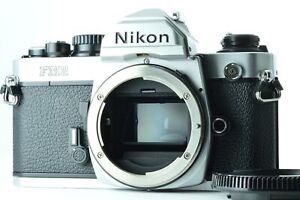 [Near Mint] Chrome Nikon FM2n SLR film camera body only; no lens