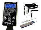 Professional Precise P028-II Tattoo Power Supply Dual Mode LCD Screen with Pedal
