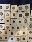 OLD FOREIGN COIN LOT Over 100 FOREIGN COINS IN COIN FLIPS.