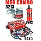 MSD 6AL Ignition Kit Digital Box 6425 Blaster 2 Coil 8202 Bracket 8213