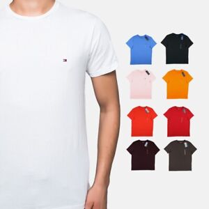 Tommy Hilfiger Essential Solid Men's Short Sleeves Crewneck Casual T-Shirt