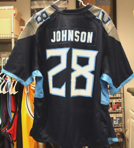 Chris Johnson #28 (XXL) Tennessee Titans Men's Nike Jersey