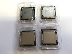 Lot of 4 Intel Core i5-4590S 3 GHz 5 GT/s LGA 1150 Desktop SR1QN CPU Processor