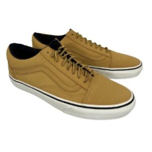 VANS Old Skool Nubuck Men's 10 Honey Wheat Athletic Shoes New WOT Skate Sneakers