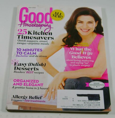 Good Housekeeping magazine JULIANNA MARGULIES COVER May 2013 issue