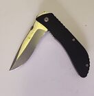 Crkt Bull Knife #6562 Black Pocketknife