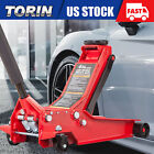 BIG RED 4Ton Torin Dual Piston Low Profile Service/Floor Jack, Red