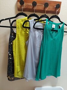 CAbi Lot of 4 Spring/Summer Tops, Size S, Great Condition! Very Little Wear!