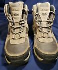 LL Bean Men's Trail Model 4 Brown Suede Waterproof Hiking Boots Size 9 M !!EUC!!