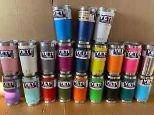 NEW YETI Rambler Tumbler 20 oz With Magslider Lid Best Price - Multi-Colours