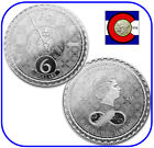 2020 Tokelau Chronos $6 1 oz BU Silver Coin in capsule - Pressburg Mint