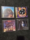 Kiss CD Lot 4 Hot in the Shade You Wante Destroyer 80s Pressing Ace Frehley 80s