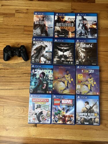 Playstation 4 Game Bundle / 1 wireless remote included