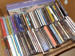 Huge Lot of 63 Rare Music CD's w/ All Genres, Box Sets Very Nice! O59