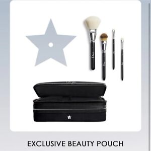 DIOR Beauty Backstage VIP Gift Makeup Brush Set Exclusive Travel Vanity Case Bag