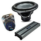 Harmony Audio HA-ML181 Competition SPL 18 Sub Subwoofer & HA-A1500.1 Amp Package