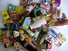 Mixed Lot Miniature Dollhouse Kitchen Food Fruit Veggies Packaged Cereal Jello+