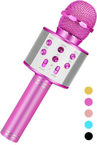 New ListingToys For 3-16 Years Old Girls Gifts,Karaoke Microphone For Kids Age 4-12,Best 5