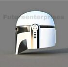 Star Wars Black Series The Mandalorian Silver Wearable Helmet Collectible Armor