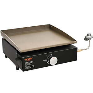 Countertop Commercial Gas Griddle Flat Top Grill Hot Plate Restaurant