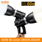 Godox ML60Bi 60W FillLight Bi-Color 2800K-6500K LED Video Light Bowens Mount DHL