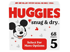 Huggies Snug & Dry Baby Diapers, Size 5 (27+ lbs), 68 Ct