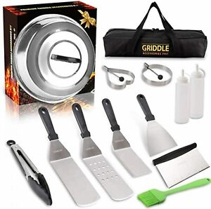 Griddle Accessories Kit,Flat Top Griddle Tools Set for Camp Chef Grilling Hibach