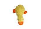 MULTIPET Duckworth Plush Filled Dog Toy Assorted Colors Pack of 1