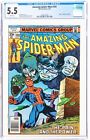 🔥AMAZING SPIDER-MAN #181 Newsstand Marvel 1978 Origin Retold White Page CGC 5.5
