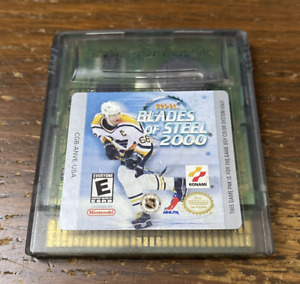 NHL Blades of Steel 2000 Game Boy Color GBC Nintendo Cleaned Tested Working