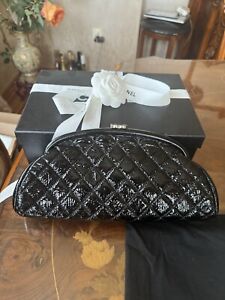 100% Authentic Chanel Patent Leather Mademoisell Clutch Bag
