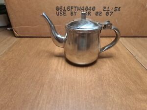 Vintage Vollrath 46310 18-8 Stainless Steel 8 Ounce Individual Creamer/Tea/Syrup