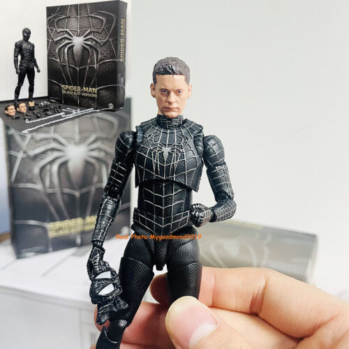 In Stock S.H.Figuarts Spider-Man No Way Home Tobey Maguire Black Suit Ver Figure